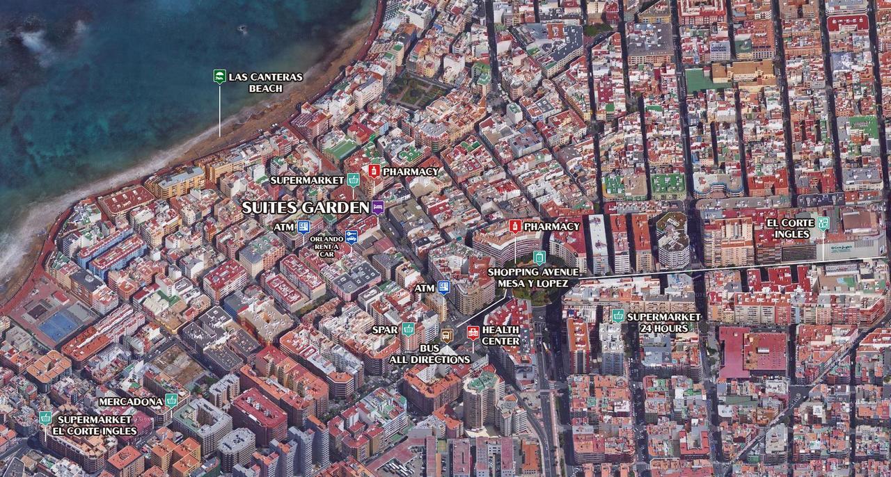 Suites Garden Loft Picasso Las Palmas de Gran Canaria Exteriör bild
